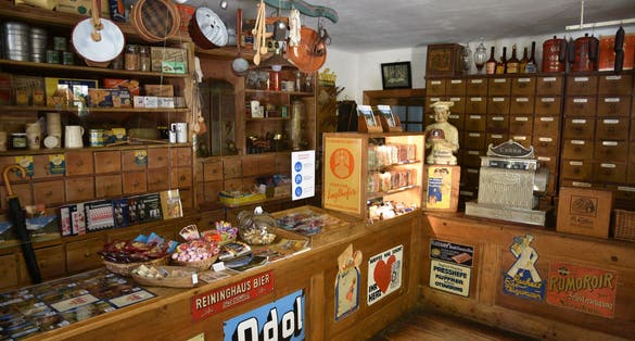 historic houses, Austrian open-air museum Stübing, Austria