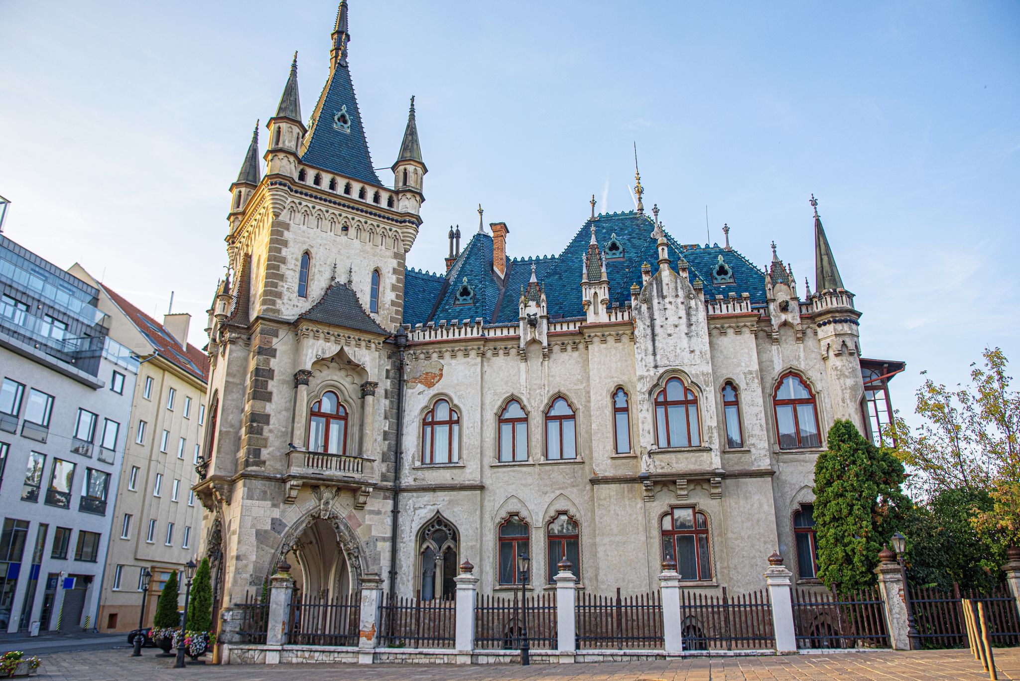 Photo of Jakabov Palace in Kosice Slovakia.