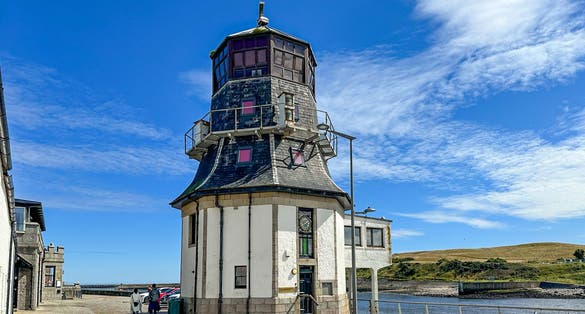 Photo of Aberdeen City including Marischal College, Aberdeen Beach, Provost Skenes house, Aberdeen Harbour, His Majesty’s Theatre and Hazelhead Park.
