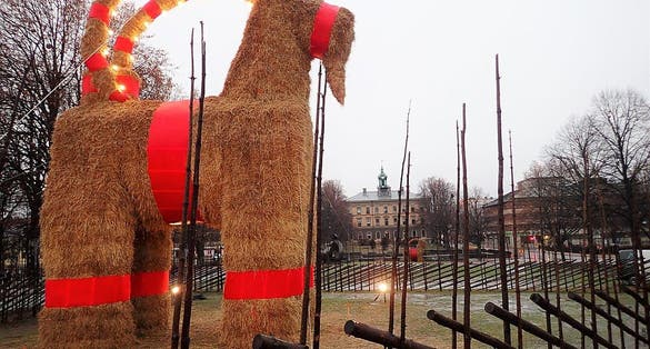 photo of Gävlebocken in Gävle, Sweden.