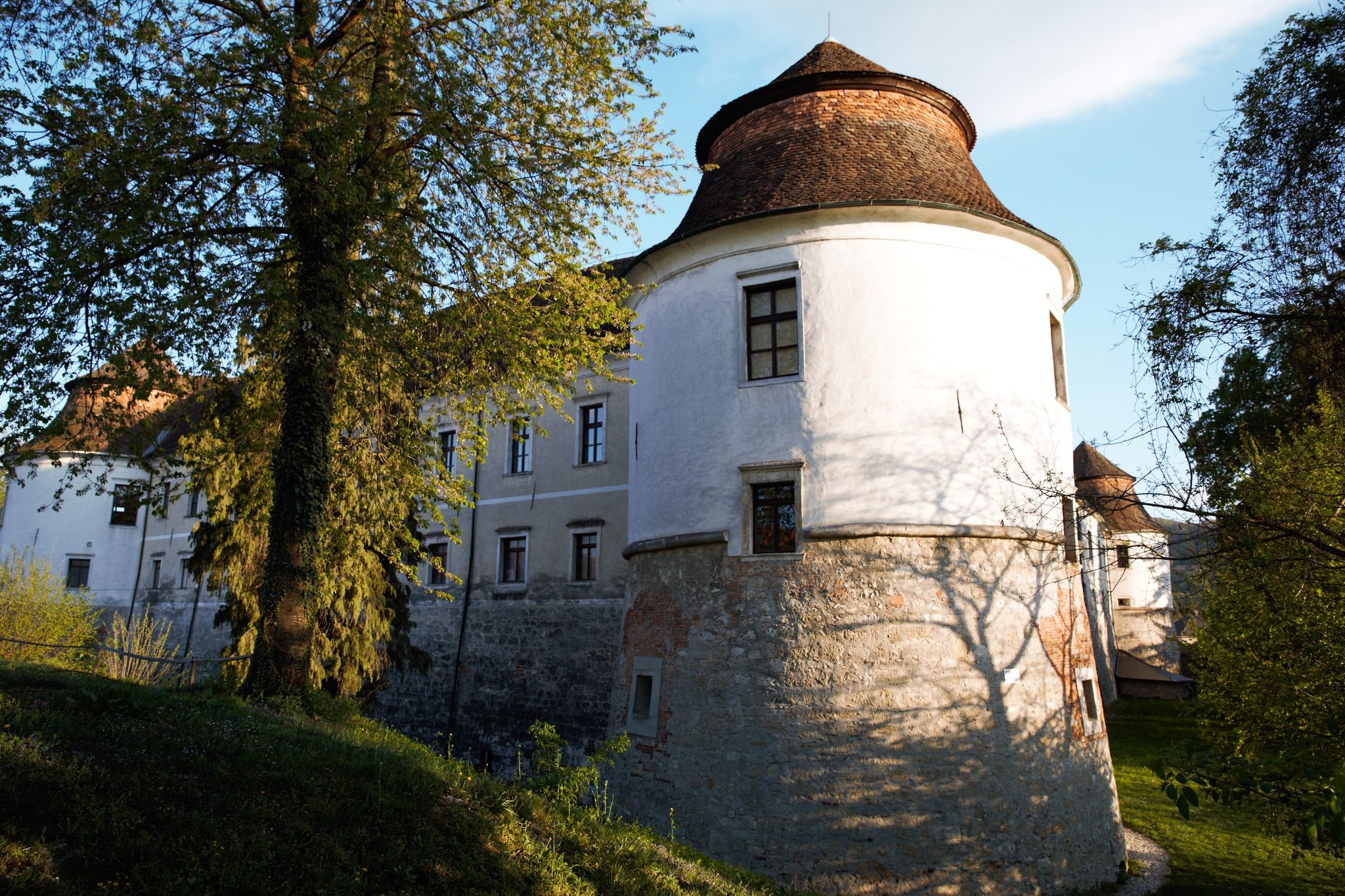 Photo of The castle in Brežice, Slovenia.