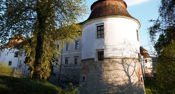 Photo of The castle in Brežice, Slovenia.