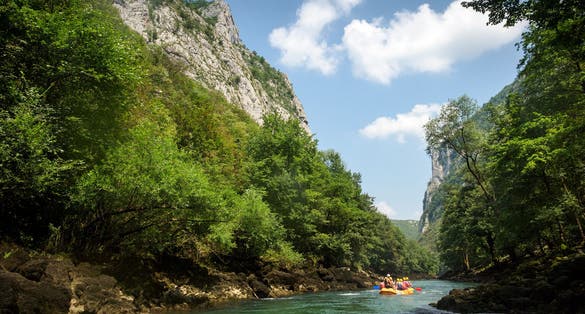 PHOTO OF VIEW OF The Vrbas river near Banja Luka, Bosnia