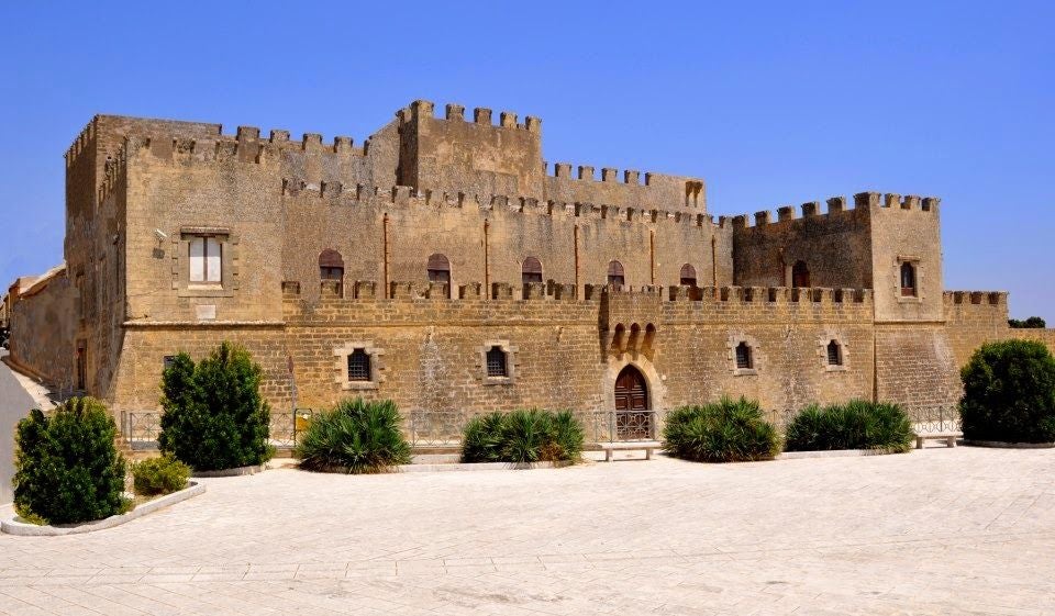 Castello Grifeo Partanna, Partanna, Trapani, Sicily, Italy