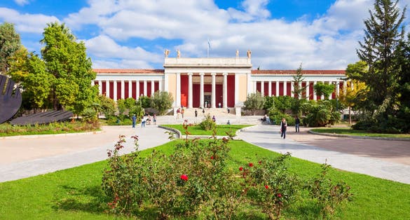 Photo of the National Archaeological Museum in Athens houses the most important artifacts from a variety of archaeological locations around Greece from prehistory to late antiquity.