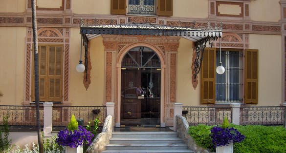 Villa Nobel in Sanremo (San Remo), city on the Mediterranean coast of western Liguria, Italy.