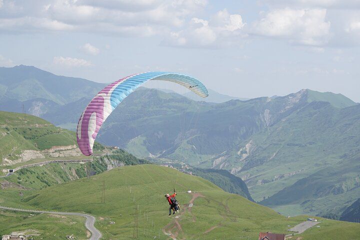 Paragliding tandem flights in Georgia