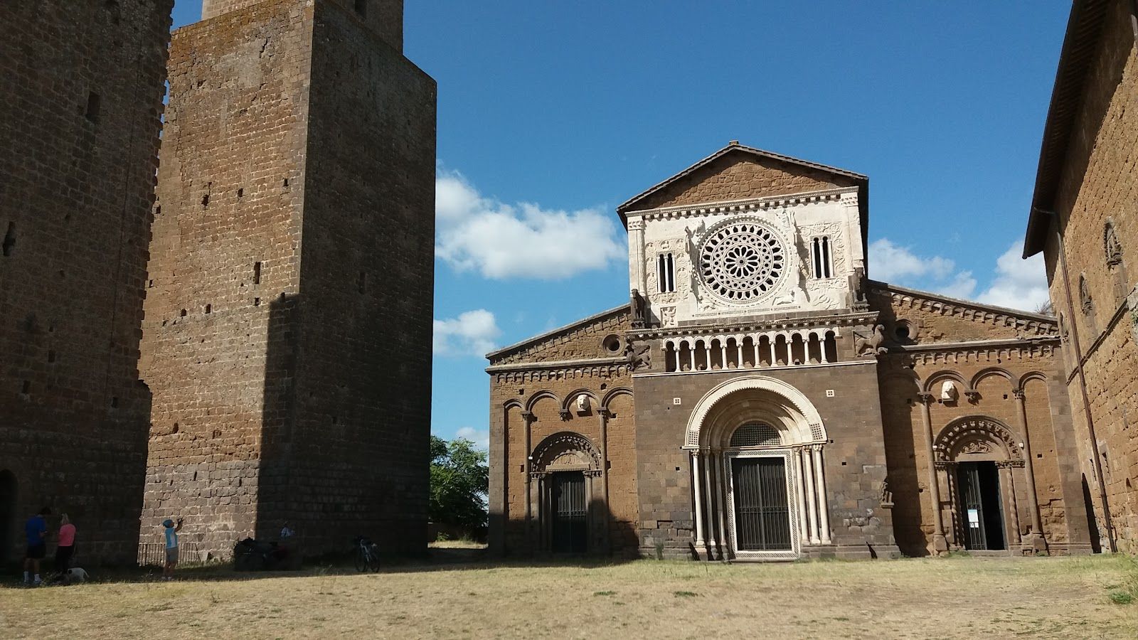 Church of San Pietro, Tuscania, Viterbo, Lazio, Italy