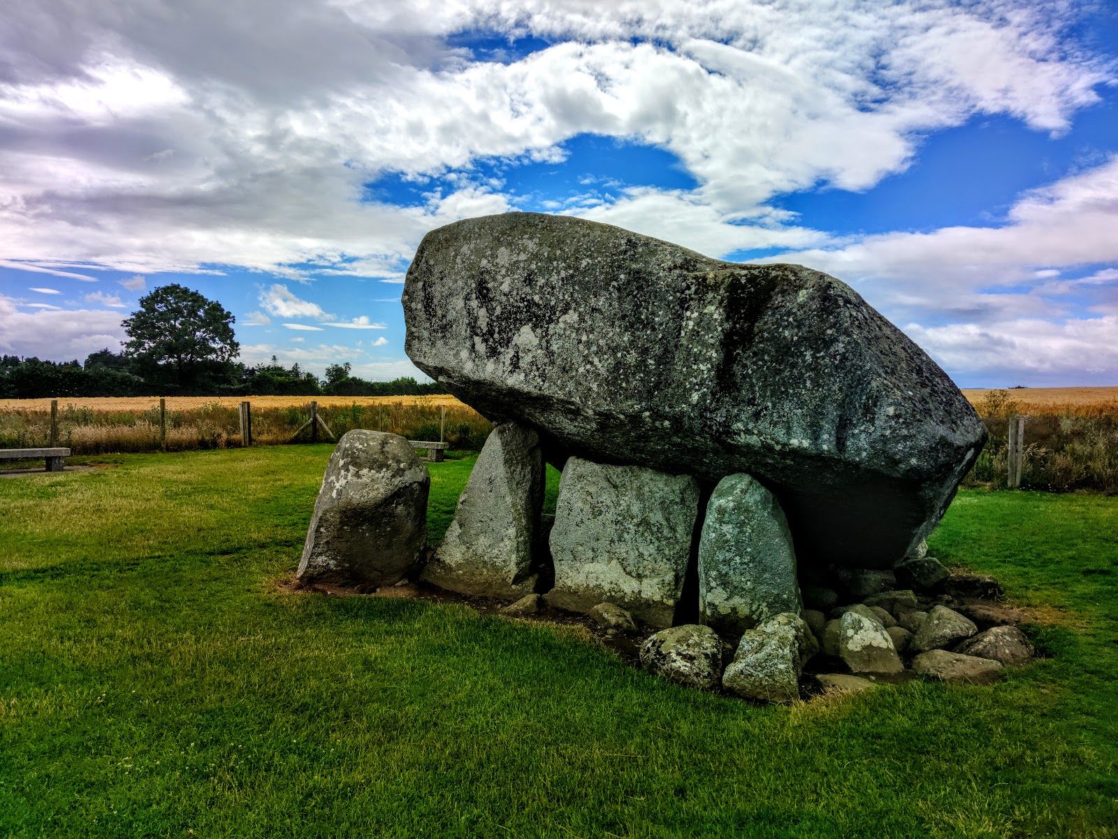 Brownshill Portal Tomb (Dolmen), Kernanstown, Carlow Rural ED, The Municipal District of Carlow, County Carlow, Leinster, Ireland