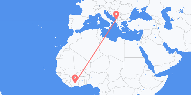 Côte d’Ivoire pour l’Albanie