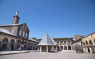 Photo of the skyline of Sanliurfa as viewed from the castle, Turkey.