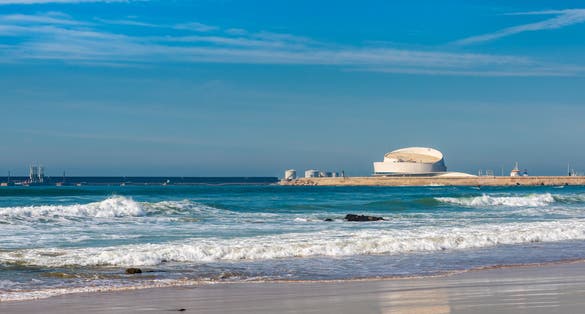 photo of Cruise Terminal of Port of Leixoes in Matosinhos city, Portugal.