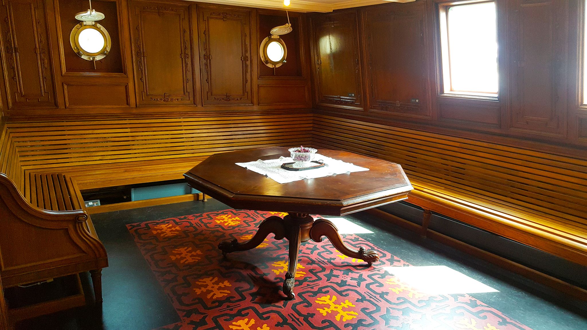 Belfast City Nothern Ireland, Titanic Tender SS Nomadic inside View