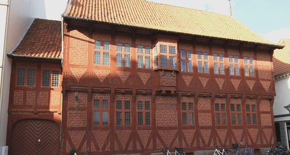 Photo of Møntergården is the cultural history museum in Odense, Denmark.