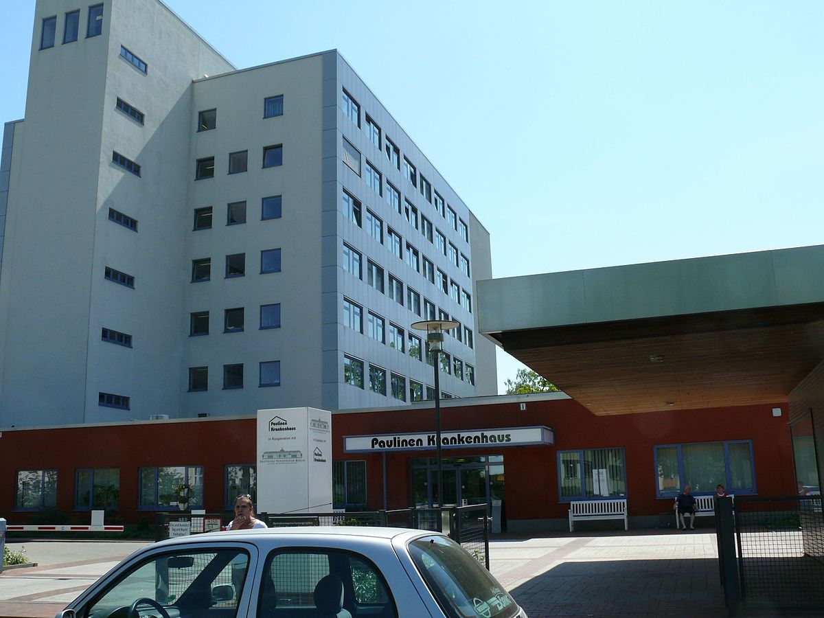 photo of view of Krankenhaus,Würzburg Germany.