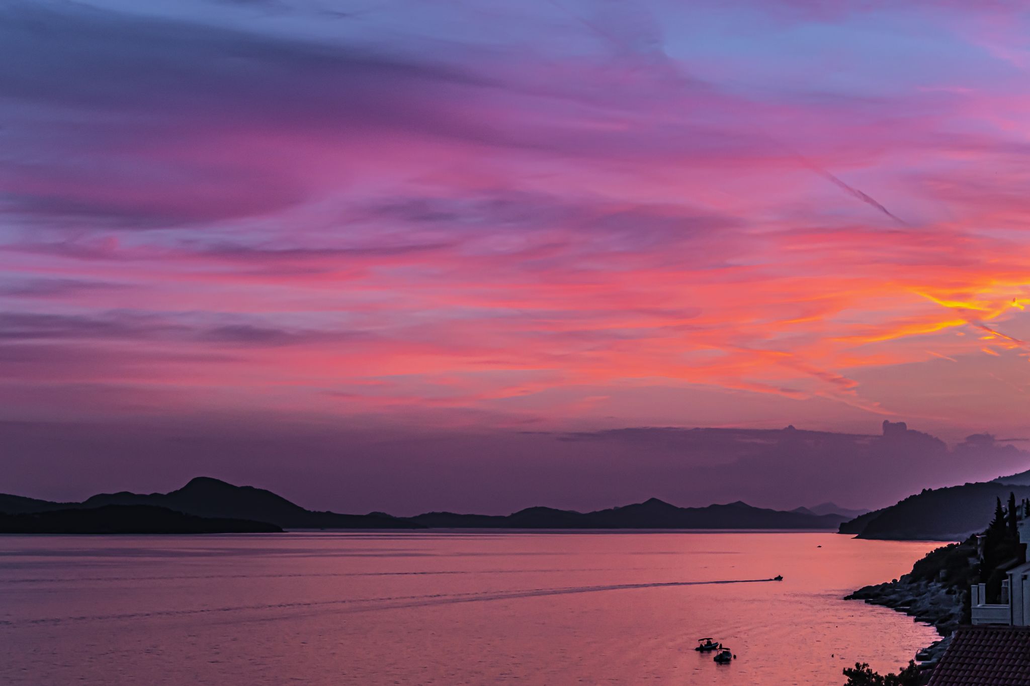 Photo of aerial view of Lozica Beach in Lozica, Croatia.