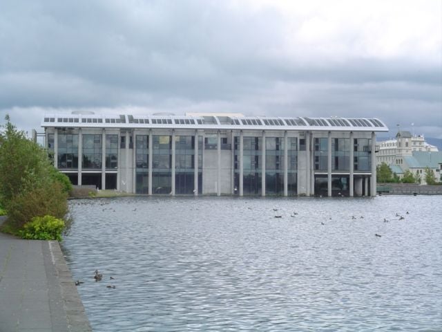 photo of view of Ráðhús Reykjavíkur, Reykjavík, Iceland.