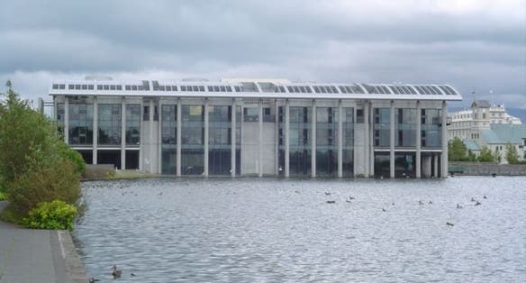 photo of view of Ráðhús Reykjavíkur, Reykjavík, Iceland.