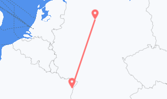 Train tickets from Strasbourg to Hanover