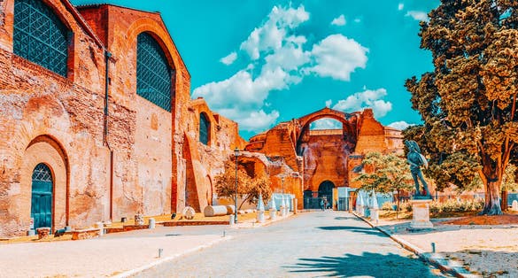 Photo of Basilica of Santa Maria delia  in Italy.