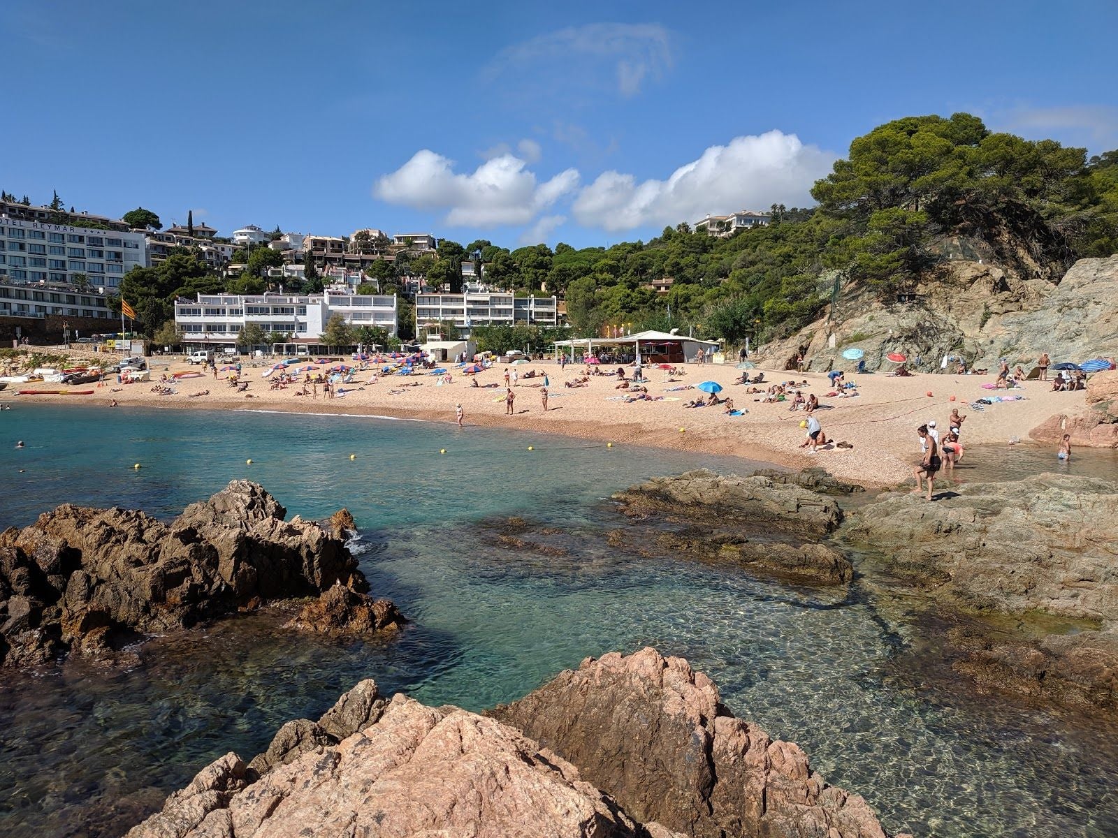 Platja Mar Menuda, Tossa de Mar, Selva, Girona, Catalonia, Spain