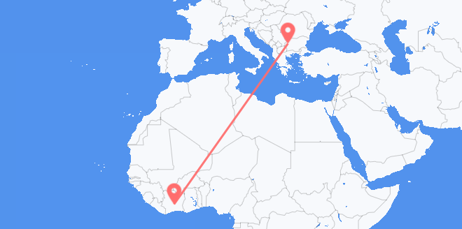 Côte d’Ivoire pour la Bulgarie