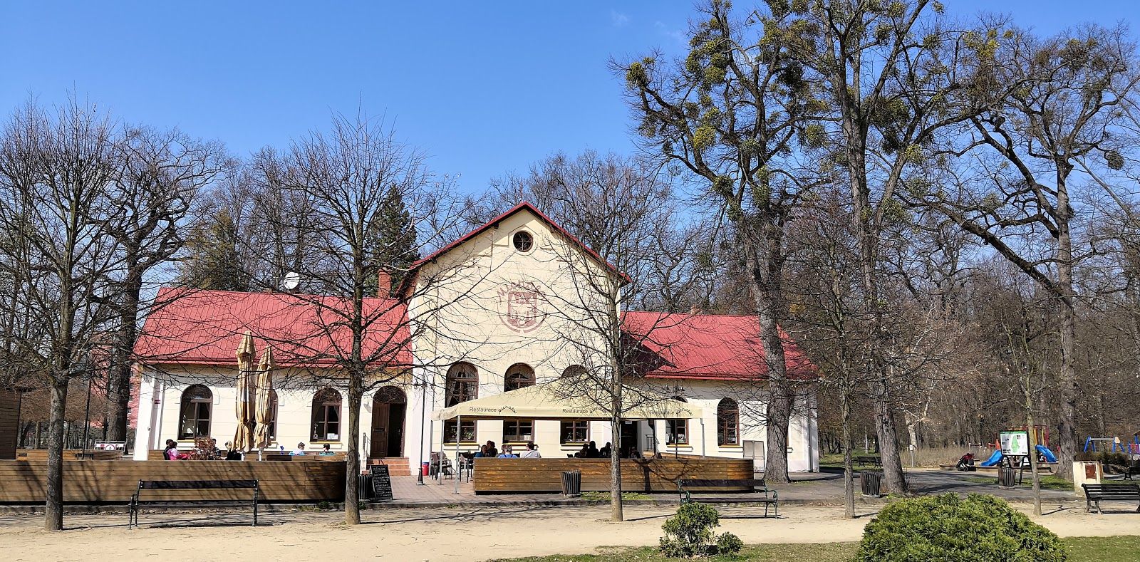 City park Michalov, Přerov, okres Přerov, Olomouc Region, Central Moravia, Czechia