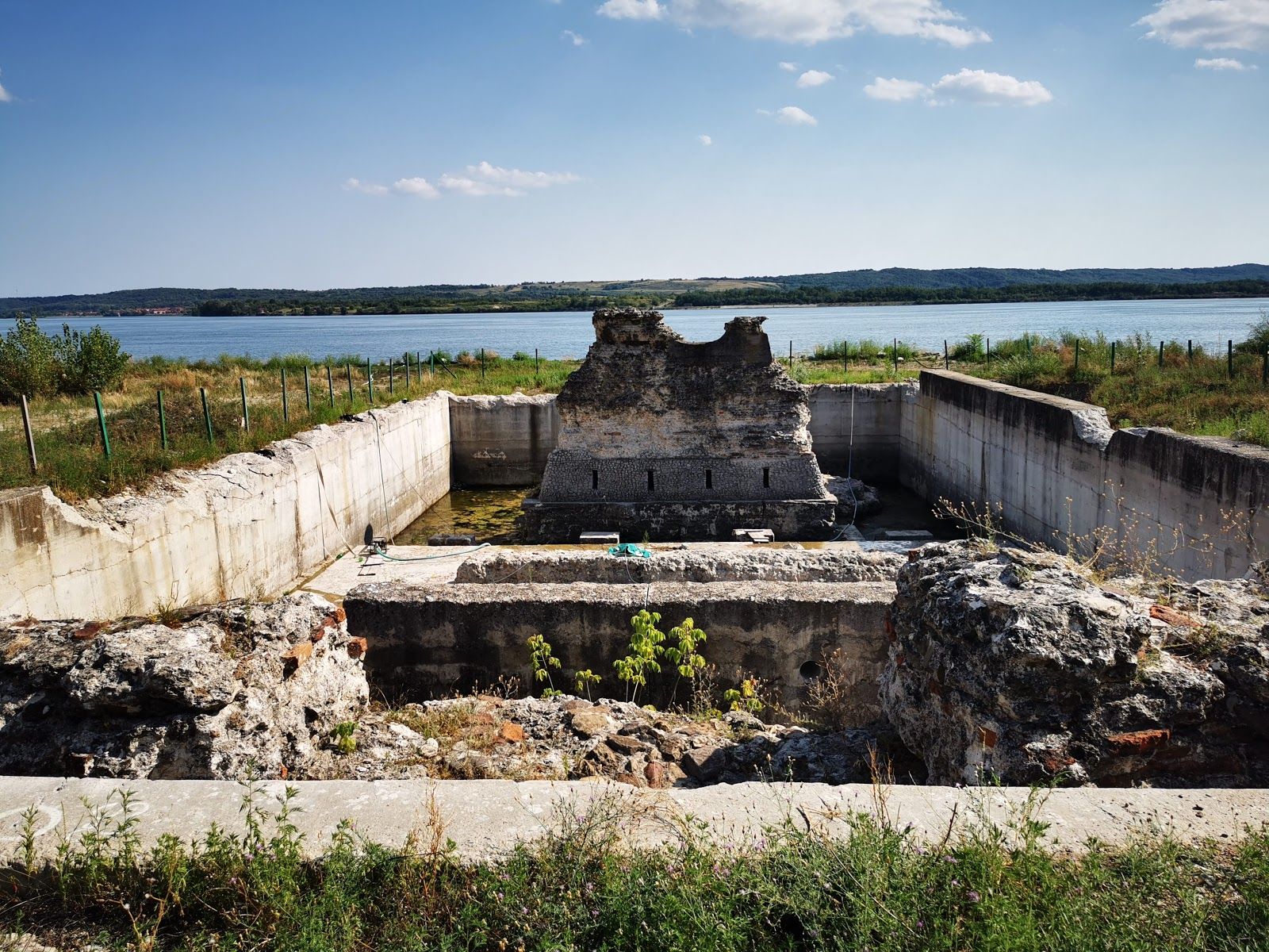 Trajan's Bridge, Drobeta-Turnu Severin, Mehedinți, Romania