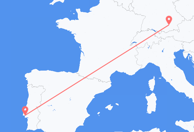 Munich to Lisbon