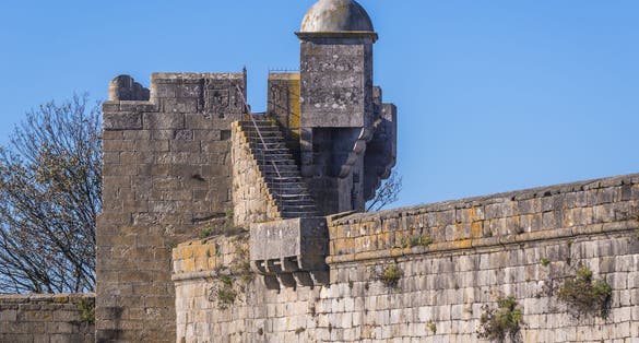 Fort of Santiago da Barra in Viana do Castelo city, Portugal