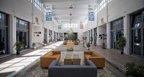 photo of Kypseli Municipal Market,Athens Greece.