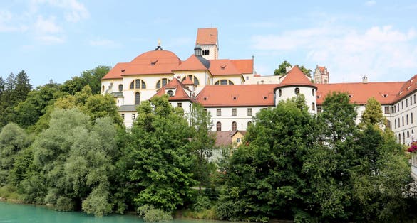 photo of view of The Old Town of Füssen, Germany.
