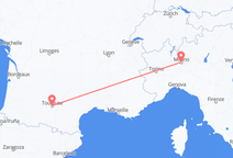 Toulouse to Milan
