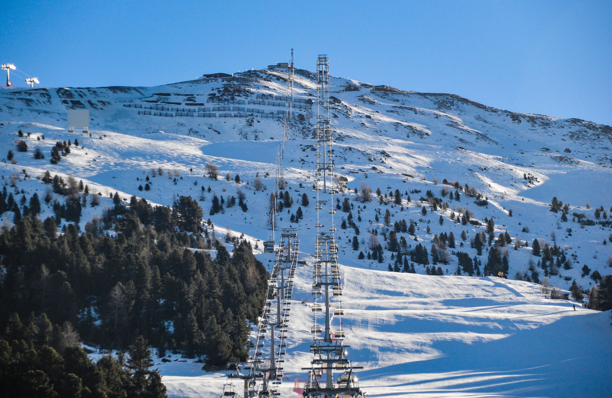 photo of panoramic view of Bormio town in Italy.