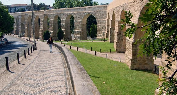 Aqueduto de São Sebastião	Coimbra	Portugal.