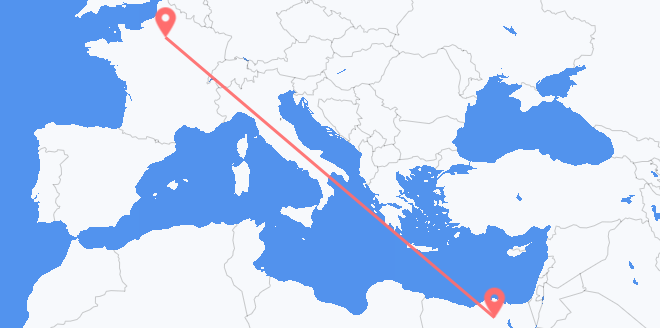 Egypt to France
