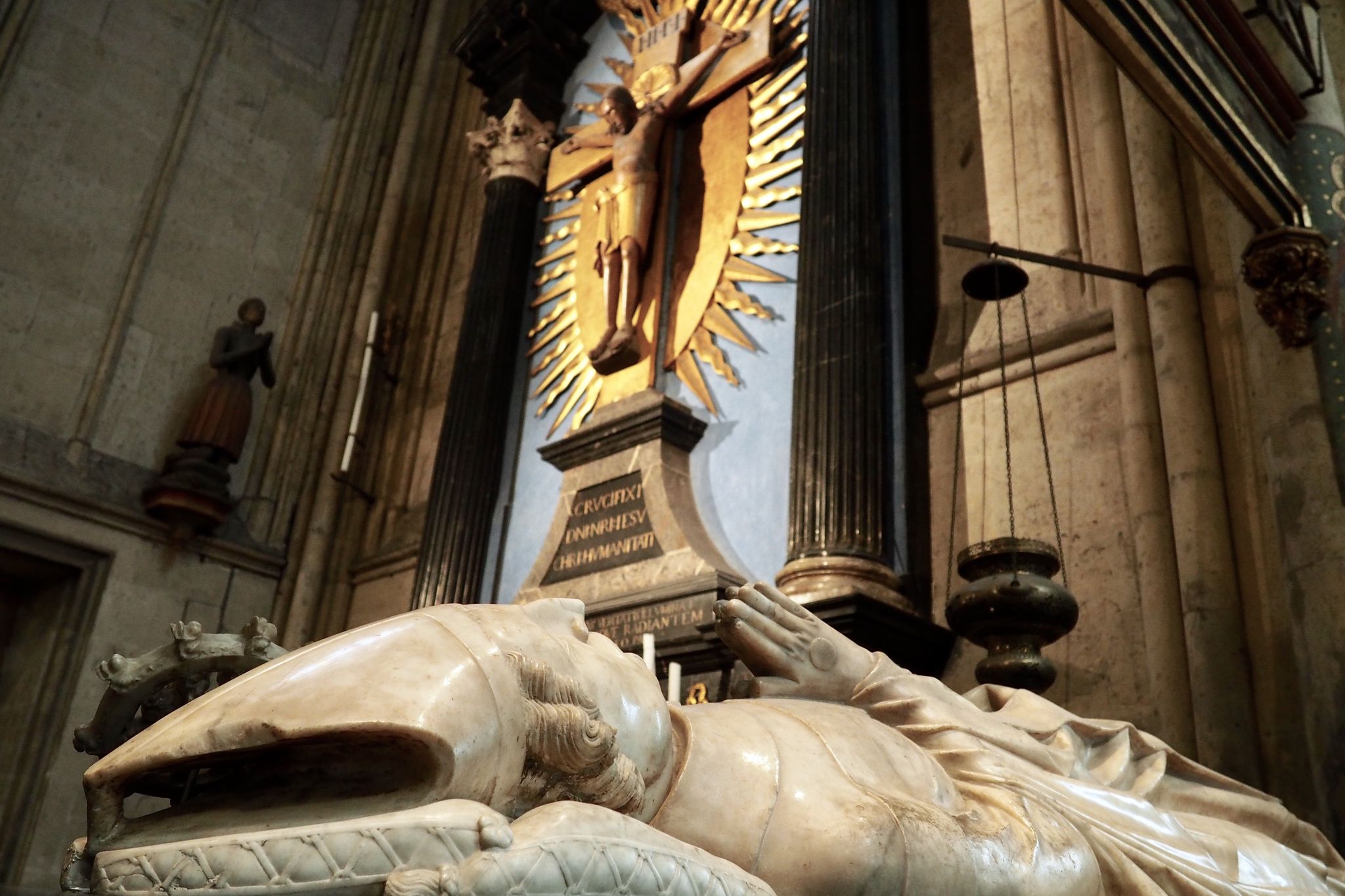 Photo from inside of Church of Our Lady in Brugge, Belgium.