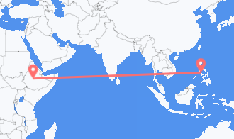Addis Ababa to Caticlan