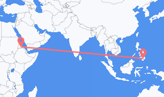 阿斯马拉 飞往达沃市