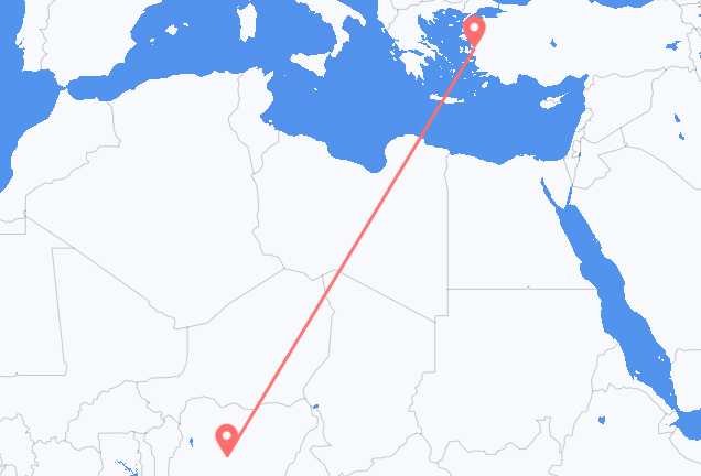 Abuja to Izmir