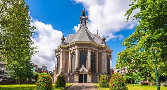 The Nieuwe Kerk, New Church, a Dutch Baroque Protestant church in The Hague, Netherlands