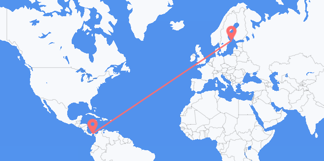 Panamá a Islas Åland