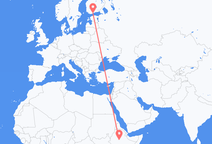 Addis Ababa to Helsinki