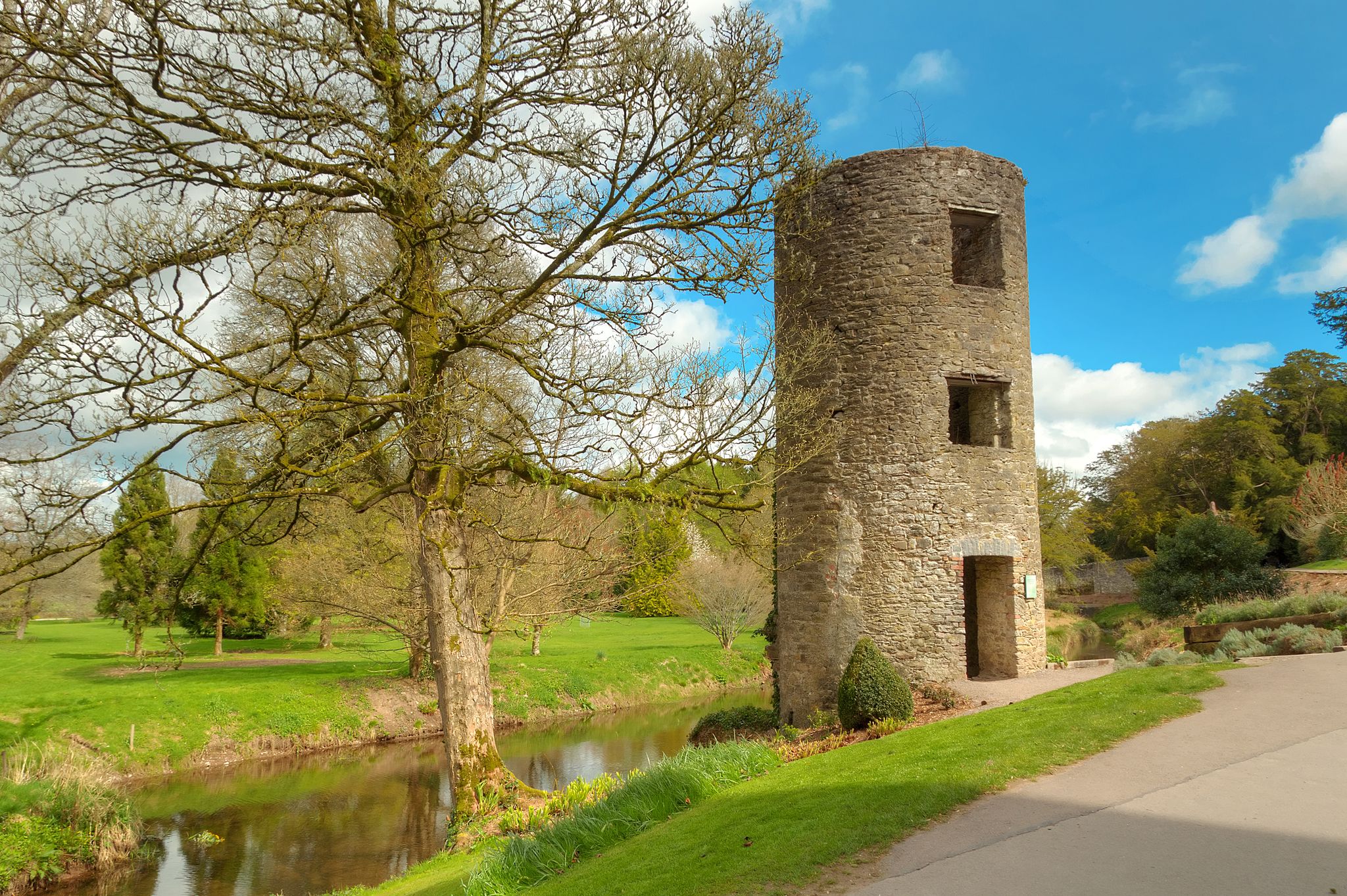 photo of Medieval Blarney Castle in Co. Cork - Ireland .