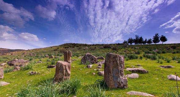 Photo of workshop is an open-air museum and archaeological site in Yesemek, Gaziantep, Turkey.