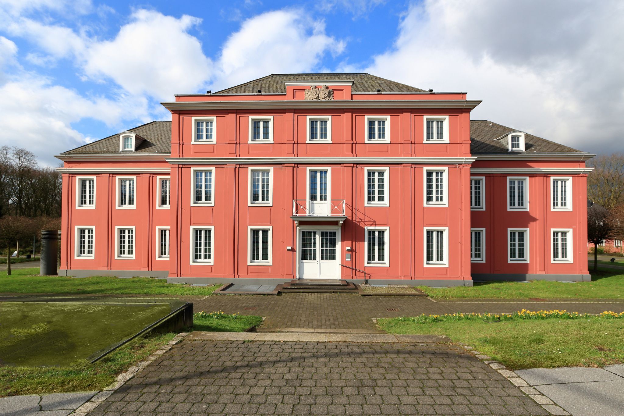 Photo of castle Oberhausen, Germany.