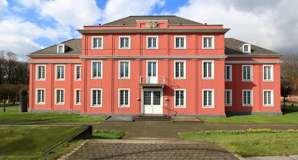 Photo of castle Oberhausen, Germany.