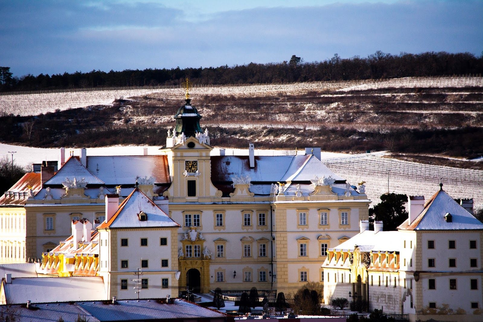 The Valtice Palace, Valtice, okres Břeclav, Jihomoravský kraj, Southeast, Czechia