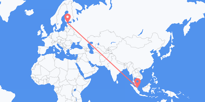 新加坡 目的地 爱沙尼亚