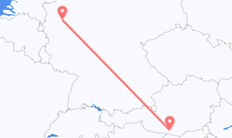 Train tickets from Sattendorf to Remscheid